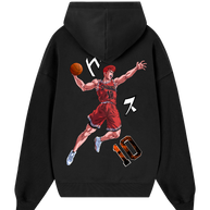 Hoodie / Canguro Negro SLAM DUNK