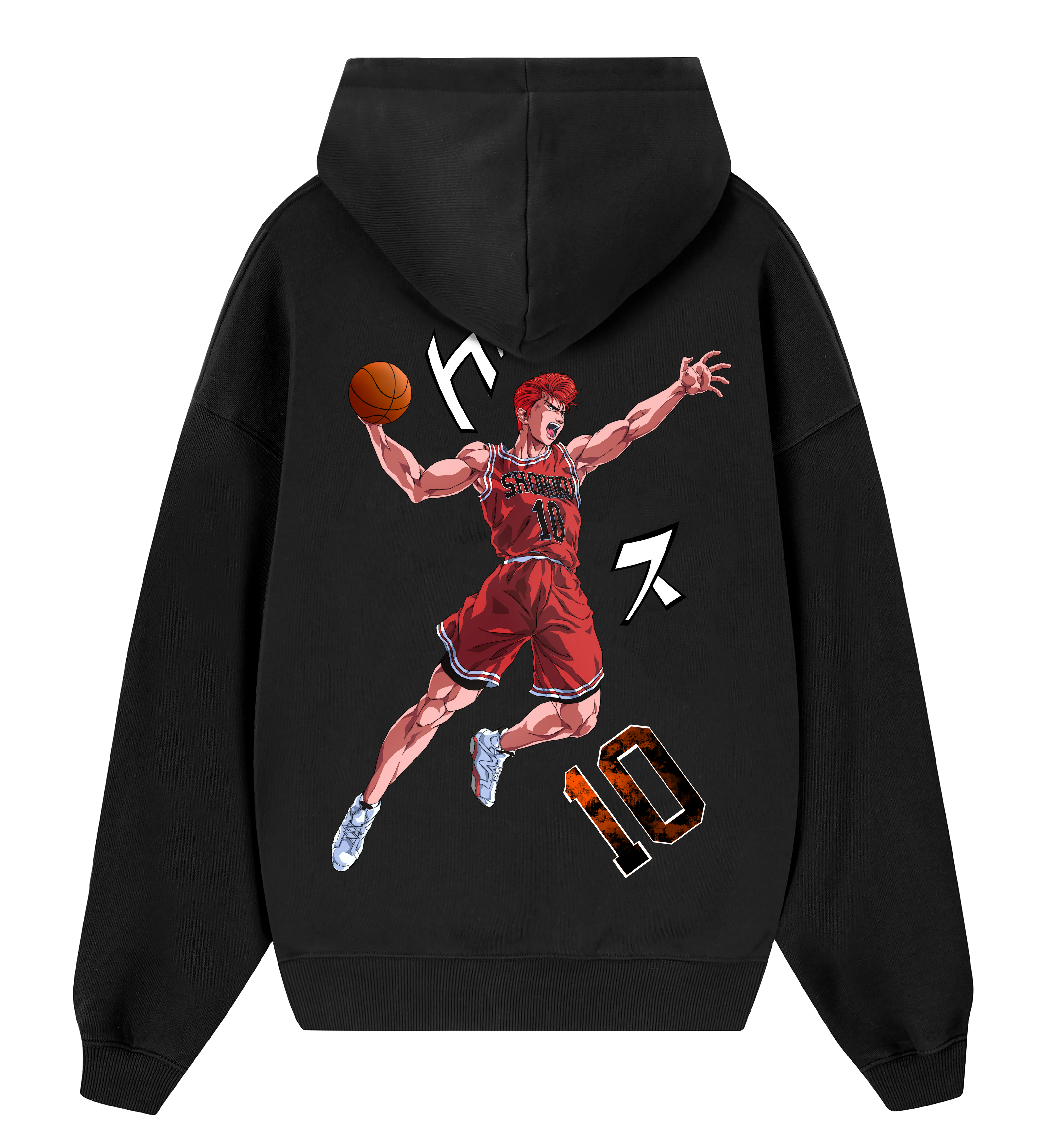 Hoodie / Canguro Negro SLAM DUNK