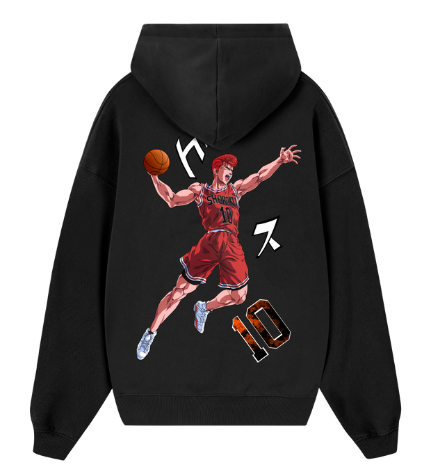 Hoodie / Canguro Negro SLAM DUNK