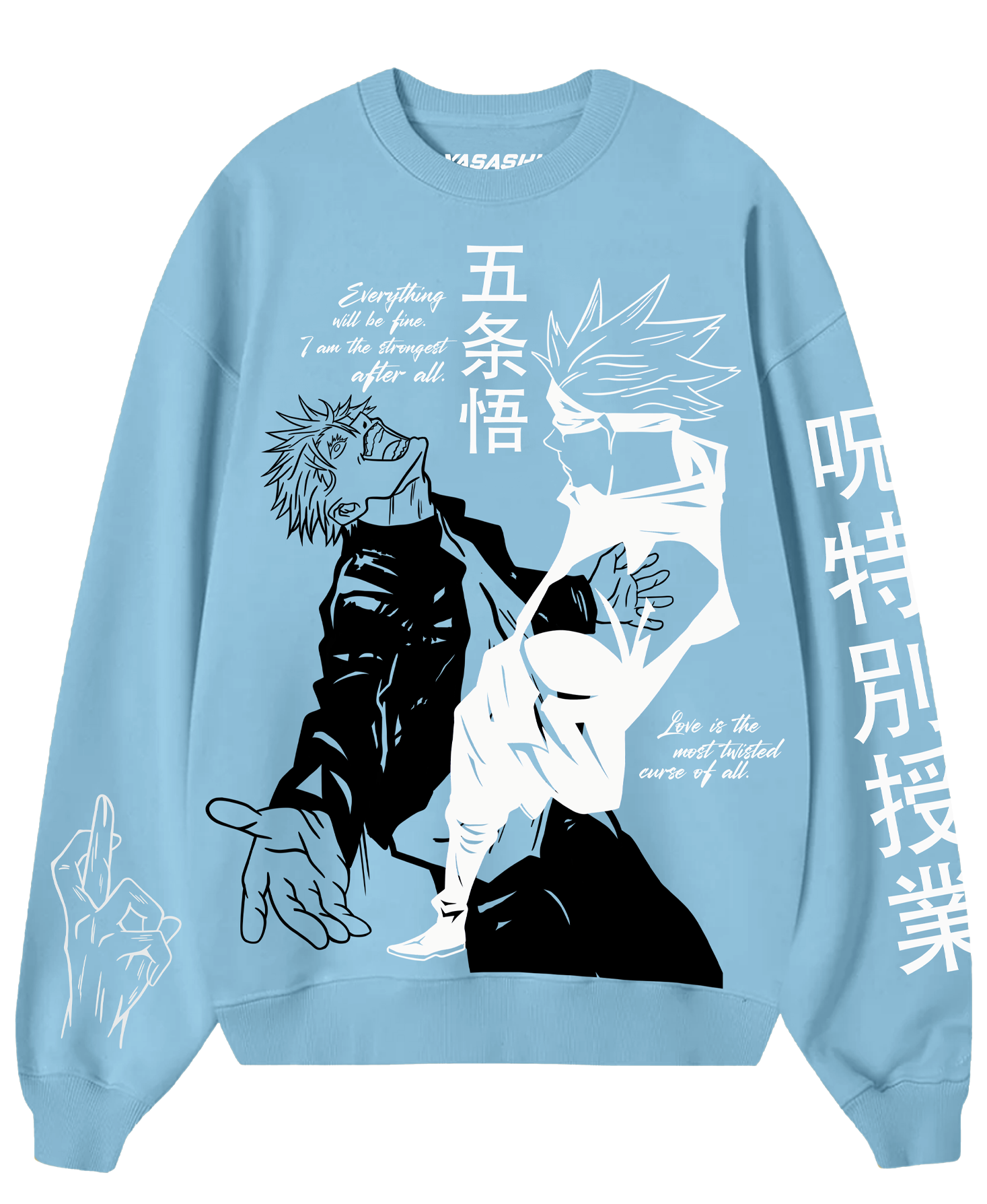 Poleron Cuello Polo - Gojo Satoru