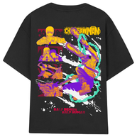 Polera Negra Chainsaw Man