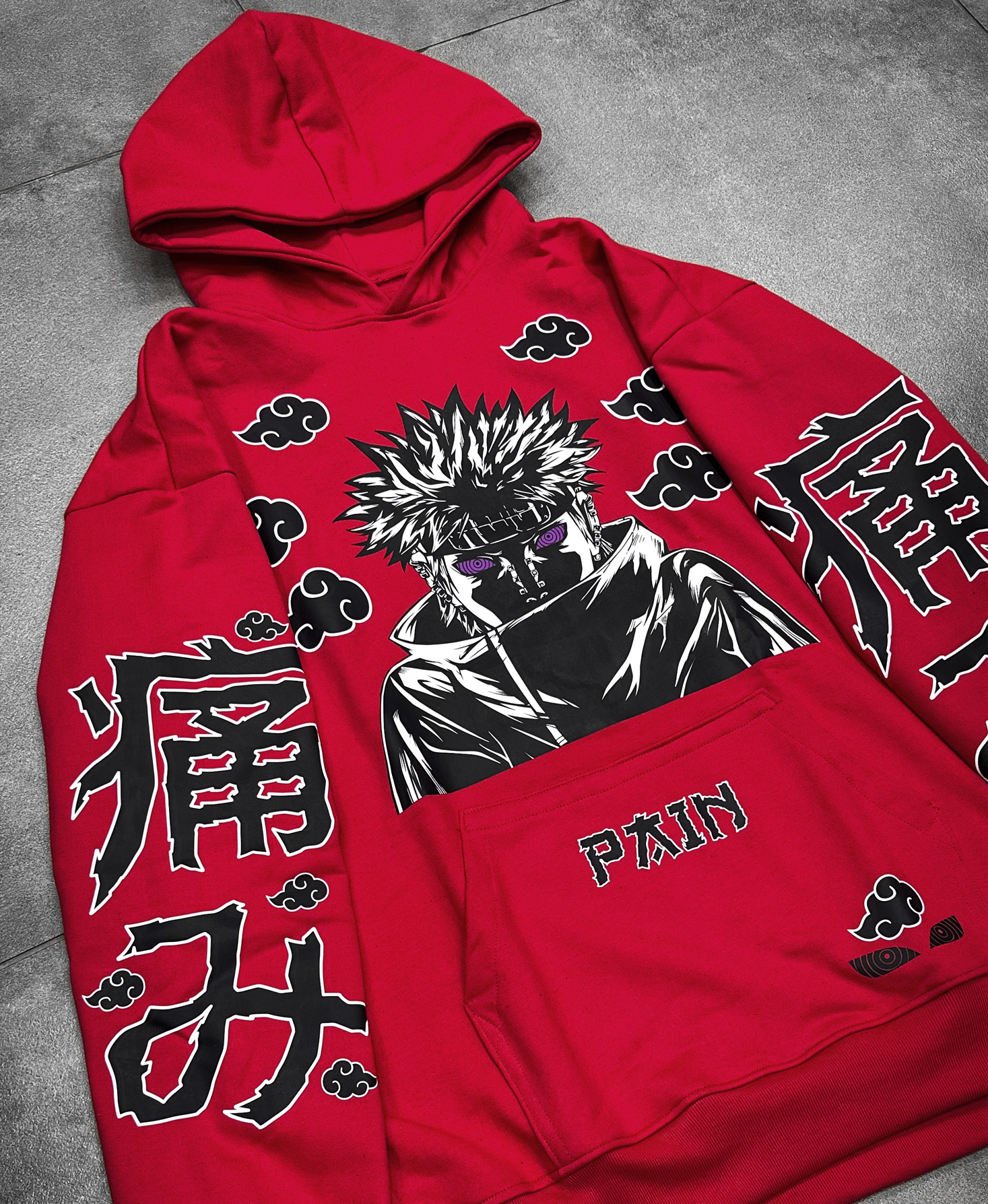 Hoodie / Canguro Rojo  Pain Naruto