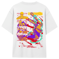 Polera Blanca Chainsaw Man